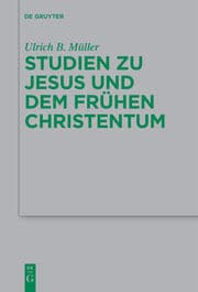 Cover von Studien zu Jesus und dem frühen Christentum