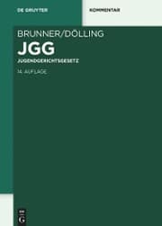 Cover von Jugendgerichtsgesetz