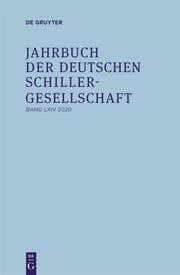 Cover von Jahrbuch der Deutschen Schillergesellschaft 2020