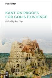 Cover von Kant on Proofs for Gods Existence