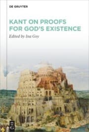 Cover von Kant on Proofs for God's Existence