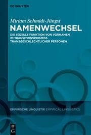 Cover von Namenwechsel