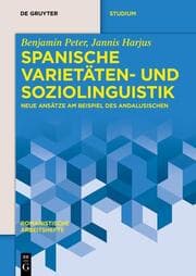 Cover von Spanische Varietäten- und Soziolinguistik
