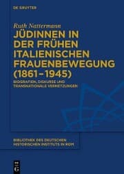 Cover von Jüdinnen in der frühen italienischen Frauenbewegung (1861-1945)