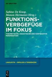 Cover von Funktionsverbgefüge im Fokus