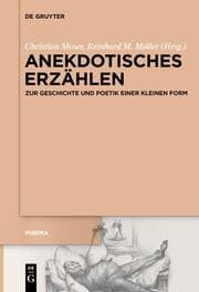 Cover von Anekdotisches Erzählen