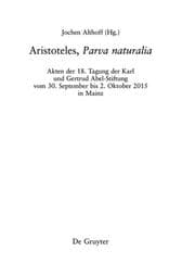 Cover von Aristoteles, Parva naturalia