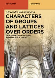 Cover von Characters of Groups and Lattices over Orders