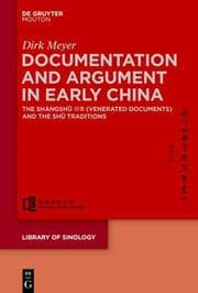 Cover von Documentation and Argument in Early China
