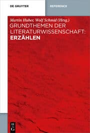 Cover von Grundthemen der Literaturwissenschaft: Erzählen