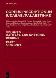 Cover von Galilaea and Northern Regions: 5876-6924