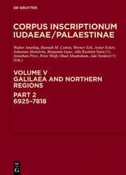 Cover von Galilaea and Northern Regions: 6925-7818