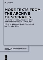 Cover von More Texts from the Archive of Socrates