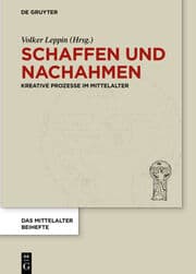 Cover von Schaffen und Nachahmen