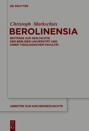 Cover von Berolinensia