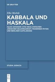 Cover von Kabbala und Haskala