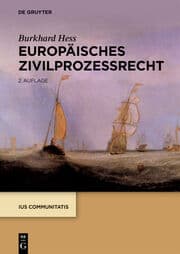 Cover von Europäisches Zivilprozessrecht