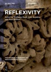 Cover von Reflexivity and the Middle in Indo-European