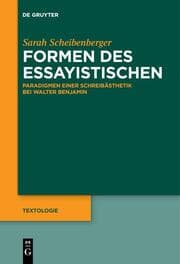 Cover von Formen des Essayistischen