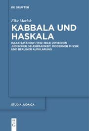 Cover von Kabbala und Haskala