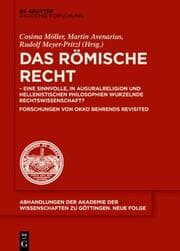 Cover von Das Römische Recht