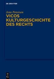 Cover von Vicos Kulturgeschichte des Rechts