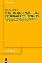 Cover von Mystik und Magie im Frühparacelsismus