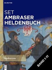 Cover von Ambraser Heldenbuch Teilband 1-11
