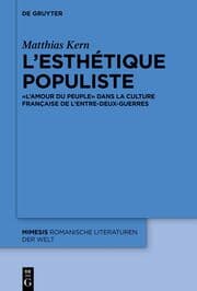 Cover von L'esthétique populiste