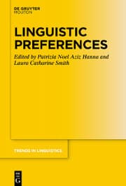 Cover von Linguistic Preferences