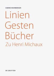 Cover von Linien - Gesten - Bücher