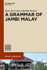 Cover von A Grammar of Jambi Malay