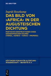 Cover von Das Bild von >Africa< in der augusteischen Dichtung