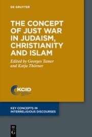 Cover von The Concept of Just War in Judaism, Christianity and Islam