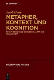 Cover von Metapher, Kontext und Kognition