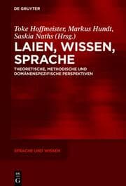 Cover von Laien, Wissen, Sprache