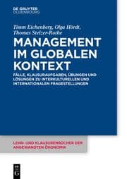 Cover von Management im globalen Kontext