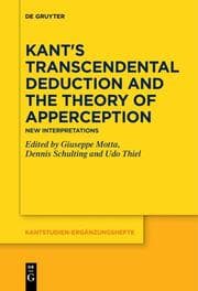 Cover von Kant's Transcendental Deduction and the Theory of Apperception