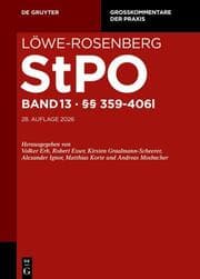 Cover von §§ 359-406l