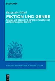 Cover von Fiktion und Genre