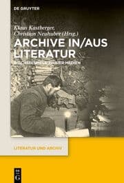 Cover von Archive in/aus Literatur