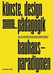 Cover von bauhaus-paradigmen