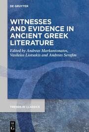 Cover von Witnesses and Evidence in Ancient Greek Literature