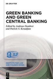 Cover von Green Banking and Green Central Banking