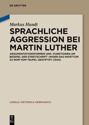 Cover von Sprachliche Aggression bei Martin Luther