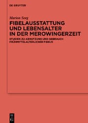 Cover von Fibelausstattung und Lebensalter in der Merowingerzeit