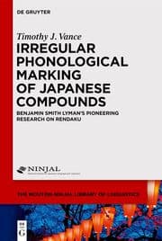 Cover von Irregular Phonological Marking of Japanese Compounds