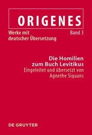Cover von Die Homilien zum Buch Levitikus