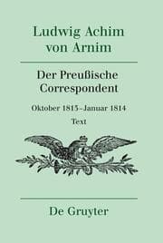 Cover von Der Preußische Correspondent