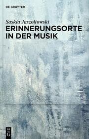 Cover von Erinnerungsorte in der Musik